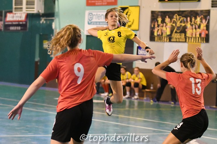 2018-10-06 Region U18F Villers Hb Club VS Toul Handball Club 36-15 (1)