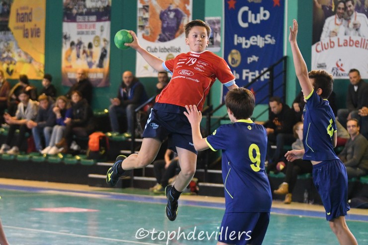 2018-10-27 Tournoi U13G Grand Nancy Métropole Handball VS HBC St Nicolas de Port 16-12 (1)