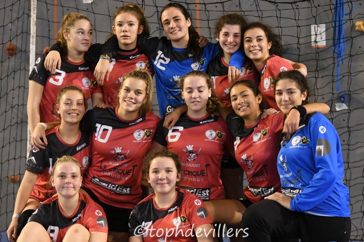 2018-11-10 Region U18F smeps handball 55 VS Villers Hb Club 16-17 (1)