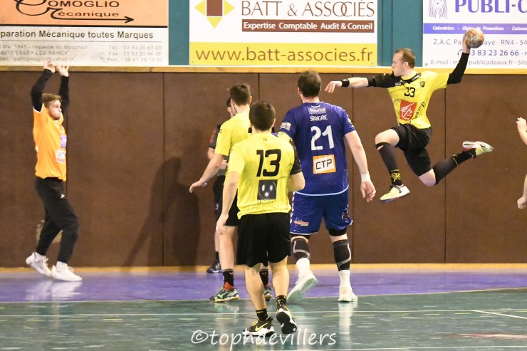 2018-11-24 N2G J08 SG1 Villers Hb Club VS saint brice courcelles handball 31-31 (1)