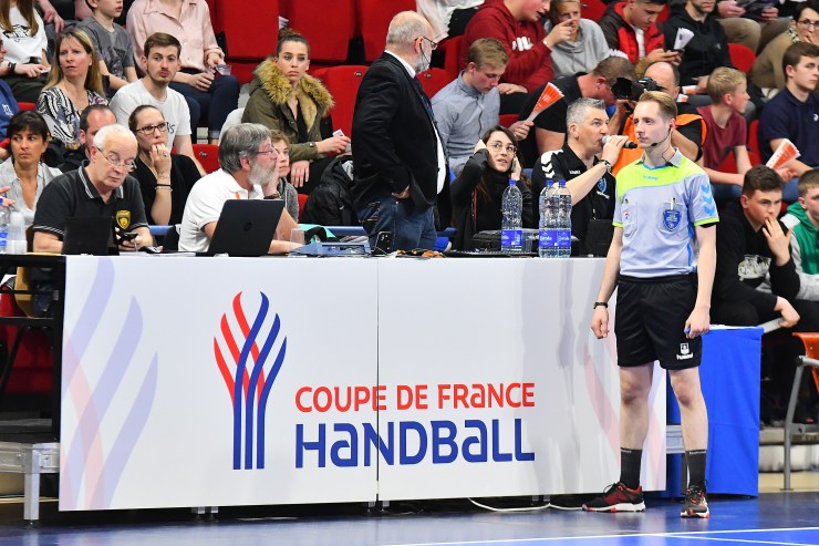 2019-04-07 CDF Grand Nancy Métropole Handball VS USDK Dunkerque Handball Grand Littoral 17-27 coulisse (1)